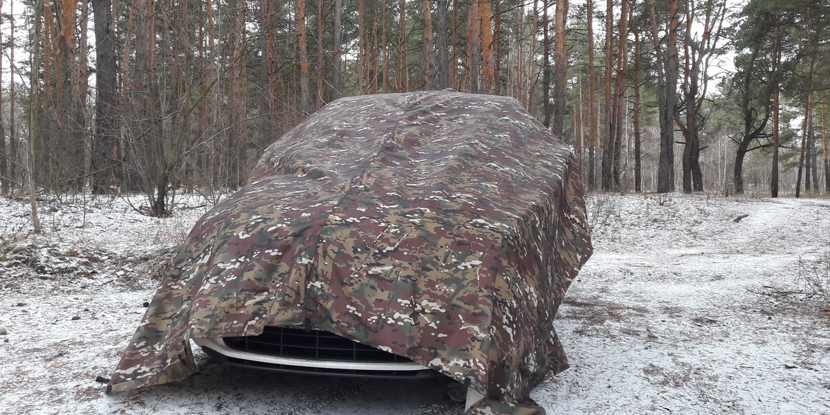 Namiot wojskowy w kamuflażu „Multicam”